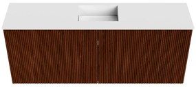 Mondiaz Joya 100cm toiletmeubel ruby met wastafel faye midden 1 kraangat talc