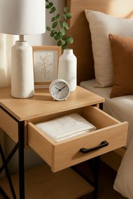 Lesly nachtkastje met lade