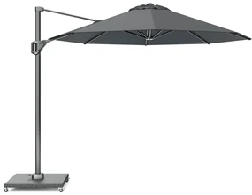 Zweefparasol  Ø3m T1 (excl.voet) Grijs-antraciet Platinum Voyager