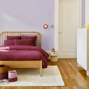 Bed met lattenbodem, eikenhout en fineer, GANO
