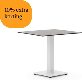 + 10% kassakorting | Tuin eettafel Forza | Vierkant | Tuintafel Kunststof | 70x70cm | 2 personen | Kees Smit Tuinmeubelen