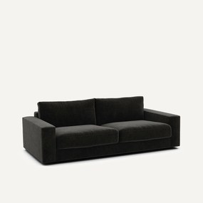 Slaapbank in chenille fluweel, Skander