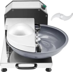 VEVOR Keukenmachine Groentehakker 3000 tpm Keukenmachine van roestvrij staal van voedingskwaliteit met S-vormig mes, multifunctioneel voor het hakken van groenten, fruit, granen, noten