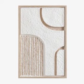 Decoratieve Afbeelding In Reliëf (40x60 Cm) Guerliot A - Sklum