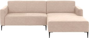 Goossens Bank Key West beige, micro leer, 2-zits, modern design