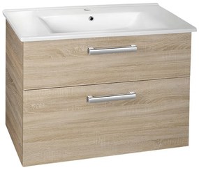 Aqualine Vega onderkast 82x43.6x68cm eiken