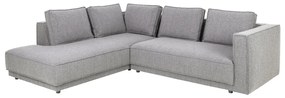 Hoekbank Grijs Boucle Hoek Links