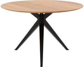 Goossens Excellent Eettafel Uniek, Rond 120 x 120 cm