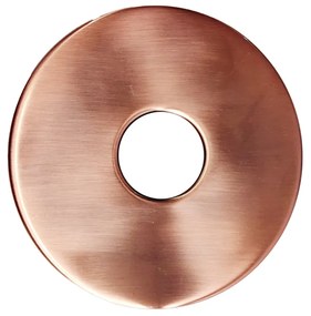 Saniclear Copper vrijstaande badkraan rozet voet