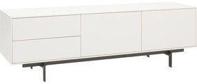 Goossens Basic Tv Meubel Verona, 2 deuren 2 laden 45 cm diep