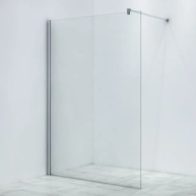 Saniclass Bellini Inloopdouche - 140x200cm - helder glas - chroom WR140-C/C