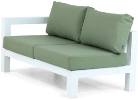 Hoek loungeset 5 personen Aluminium Wit  Lifestyle Garden Furniture Luca