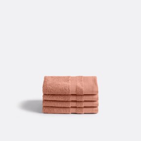 Set van 4 Egyptisch katoenen gastendoekjes 600g/m², Kheops