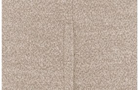 Goossens Eetkamerstoel Koncept bruin stof leuning, modern design