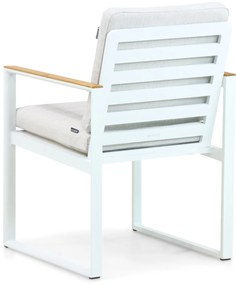 Tuinstoel Aluminium Wit Lifestyle Garden Furniture Faro