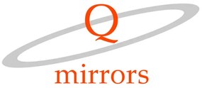 Sanicare Q-mirrors spiegel rond 65 cm. zonder omlijsting / PP geslepen