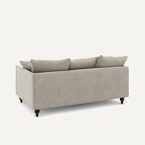 Compacte fluwelen chenille bank, Lazare