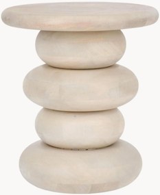 Ronde bijzettafel Lopez van mangohout