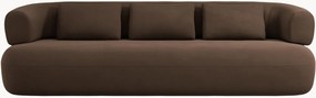 Fluwelen bank Jenny (3-zits), B 226 cm