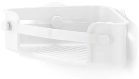 Umbra Flex douchemand - 30x19x9cm - hoekmontage - zelfklevend - ABS Wit 1021299-660