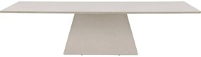 Goossens Eettafel Stone, Rechthoekig 300 x 110 cm