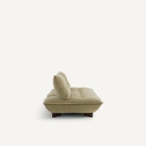 Modulaire bank in llinnen fluweel, KAORI