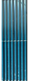 Terre d'Azur Colina met ribbel 10x30cm blauw glans