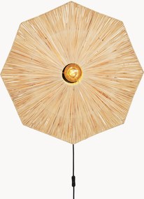Wandlamp Panama van raffia