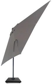 Zweefparasol  3x3m S2 Excellent (incl. voet + hoes) Taupe-naturel-bruin Camello Luna