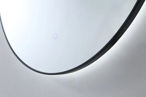 Lambini Designs ronde spiegel met dimbare LED-verlichting en spiegelverwarming 100cm