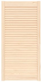 vidaXL Louvredeur 99,3x49,4 cm massief grenenhout