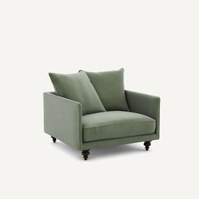 Fauteuil fluweel, Lazare