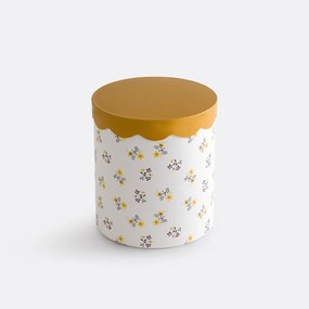 Set van 2 ronde nestkastjes met deksels, RISETTI