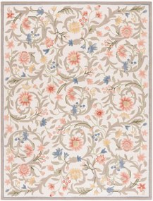 Handgeweven wollen vloerkleed Eira Traditional