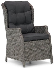 Tuinstoel Wicker Grijs-antraciet Garden Collections Windsor