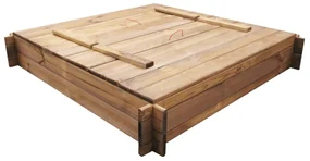 vidaXL Zandbak vierkant geïmpregneerd hout
