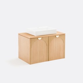 Hangwastafel met 2 deuren, Gisela