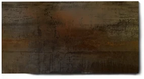 Vloertegel 30x60 Cm Metallook Roest Bruin Mettallica A111