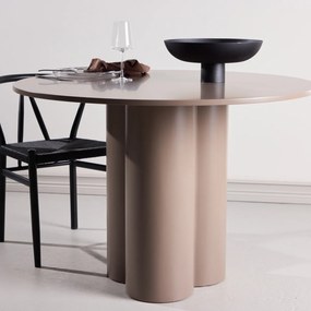 Design Eettafel Mocca - 110 X 110cm.