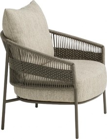 Taste by 4 Seasons Campo loungestoel Terre Loungestoel   bruin weerbestendig