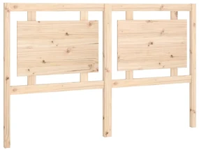 vidaXL Hoofdbord 155,5x4x100 cm massief grenenhout