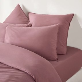 Effen hoeslaken in gewassen katoen, omslag 30 cm, Scenario