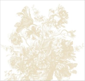Behang Frans Uyterlinde - Engraved Flowers