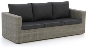+ 15% kassakorting | Loungebank Tuin Intenso | Wicker (vlechtwerk) | 3 personen | Tuinbank Grijs | 230cm | Incl. kussens | Kees Smit Tuinmeubelen