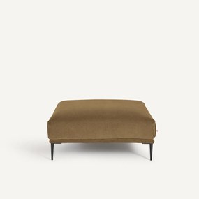 Voetensteun XL, in linnen fluweel, OSCAR