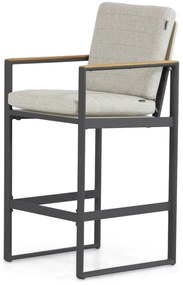 Barstoel Aluminium Grijs-antraciet Lifestyle Garden Furniture Faro