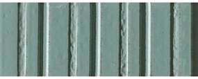 Ragno Glace Wandtegel - 7.5x20cm - decor - glans turchese 1965882 raep
