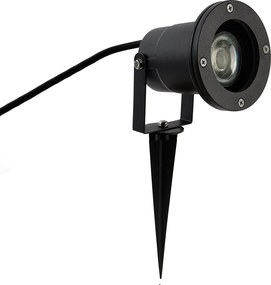 Industriële smart prikspot zwart incl. WiFi GU10 IP65 - Basic