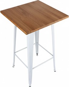 Hoge Torix Tafel Natuurlijk Hout 60 cm