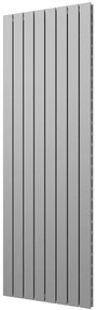 Plieger Cavallino Retto designradiator verticaal dubbel middenaansluiting 1800x450mm 1162W parelgrijs (pearl grey)